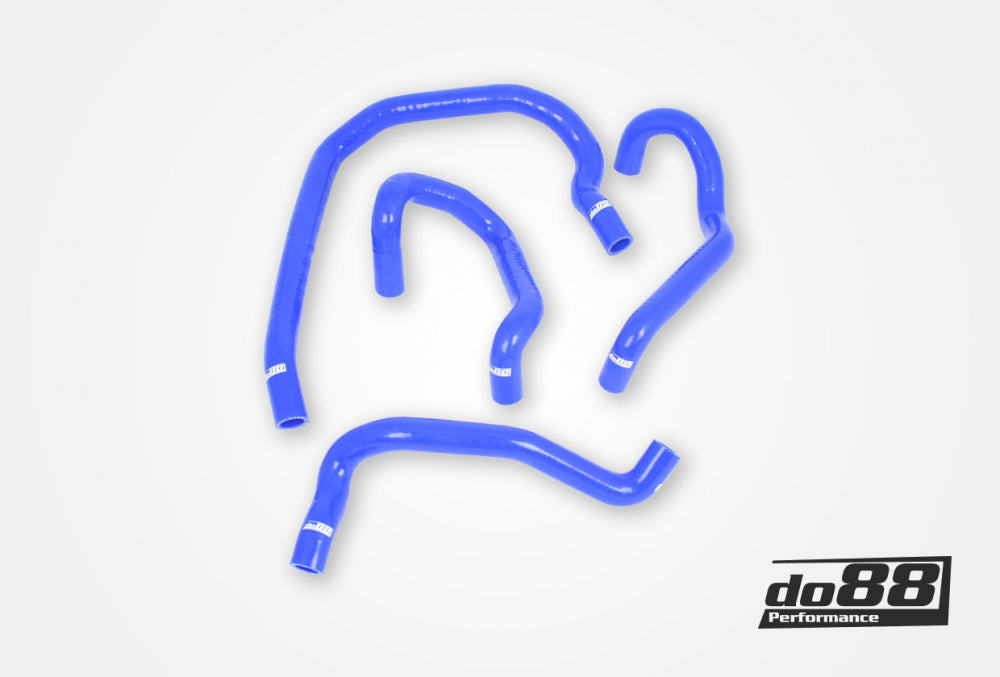 DO88 do88-kit188B AUDI SEAT VW 2.0 TSI (MQB) Coolant hoses Remote Radiator (Left) Blue