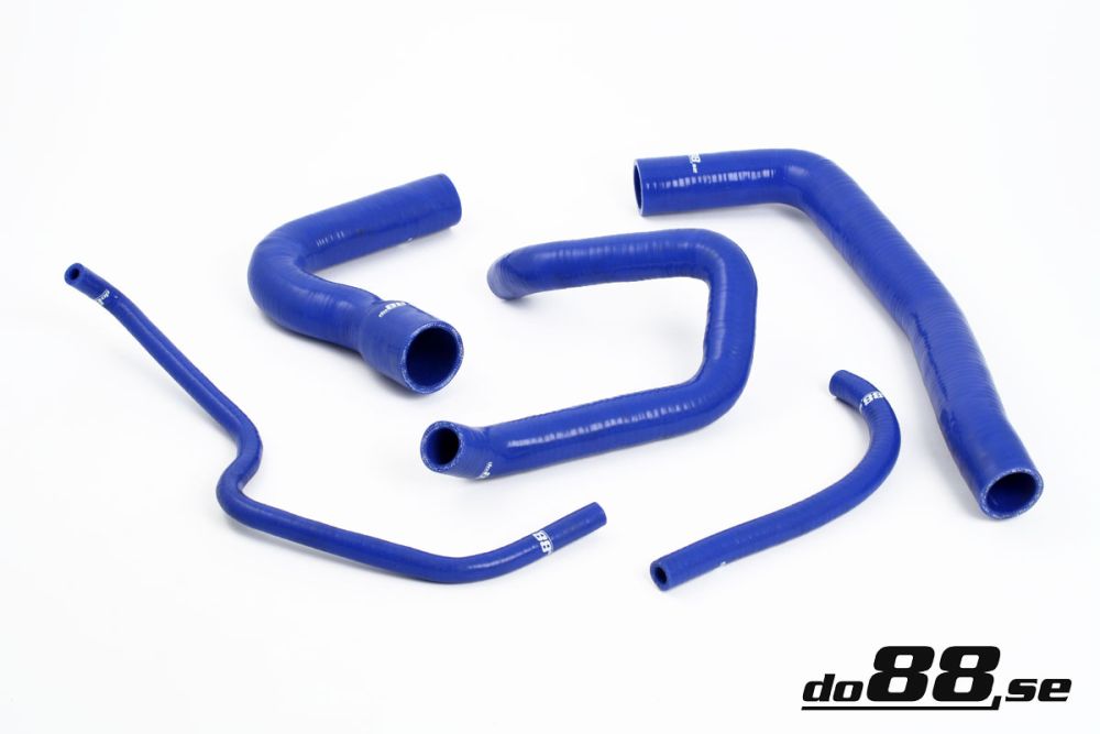 DO88 do88-kit32 SAAB 9000 Turbo 86-90 Coolant hoses Blue