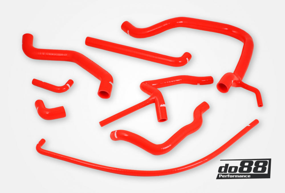 DO88 do88-kit50R SAAB 900 Turbo 16 84-93 Coolant hoses Red