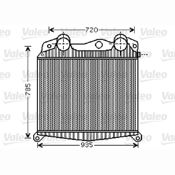 VALEO VAL818741 Charge Air Cooler