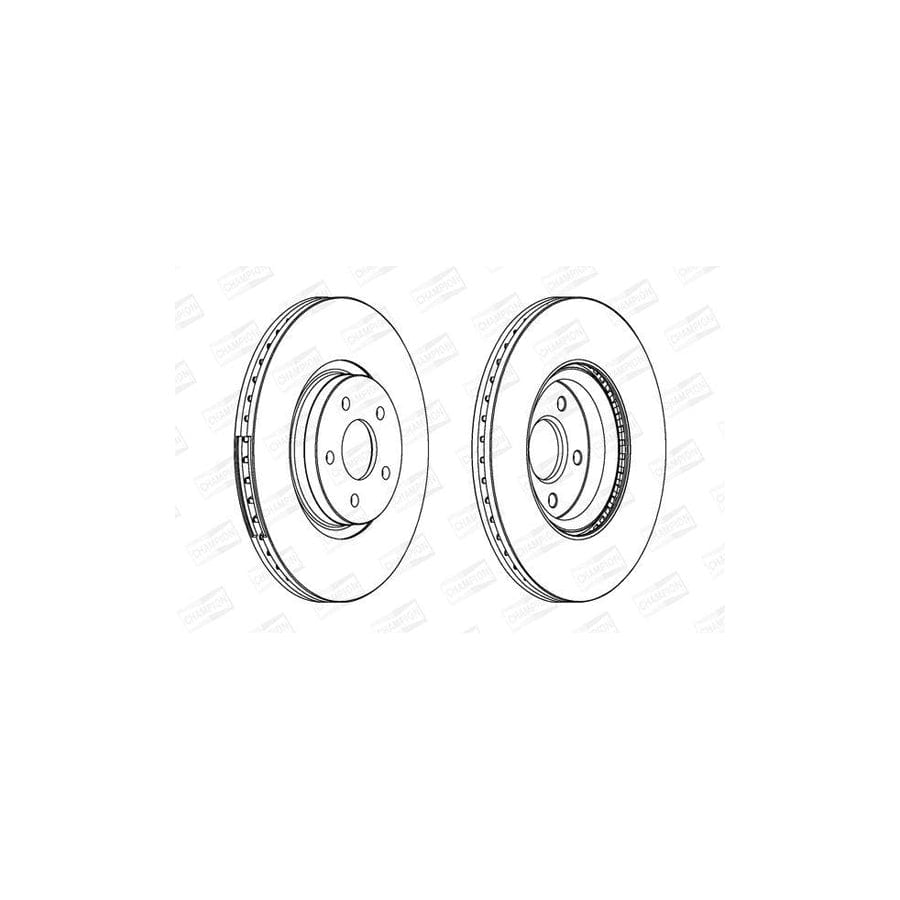 Champion 562434Ch-1 Brake Disc