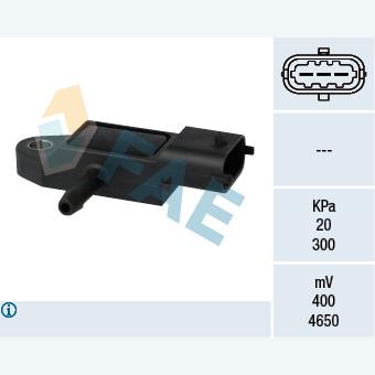 FAE AE15128 Intake Manifold Pressure Sensor