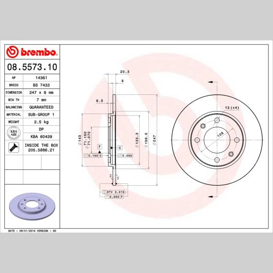 KNORR K025131K50 Air Compressor Repair Kit