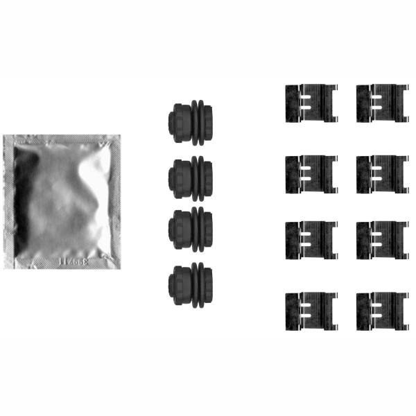 TEXTAR 82552500 Disc Brake Pad Accessory Kit