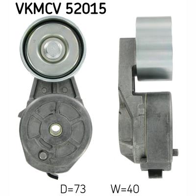 SKF VKMCV52015 V-Ribbed Belt Tensioner Pulley