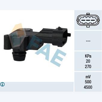 FAE AE15100 Intake Manifold Pressure Sensor