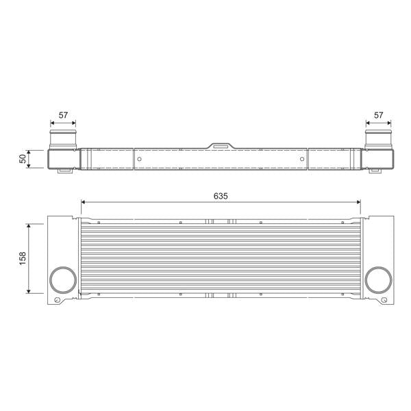 VALEO VAL818807 Charge Air Cooler