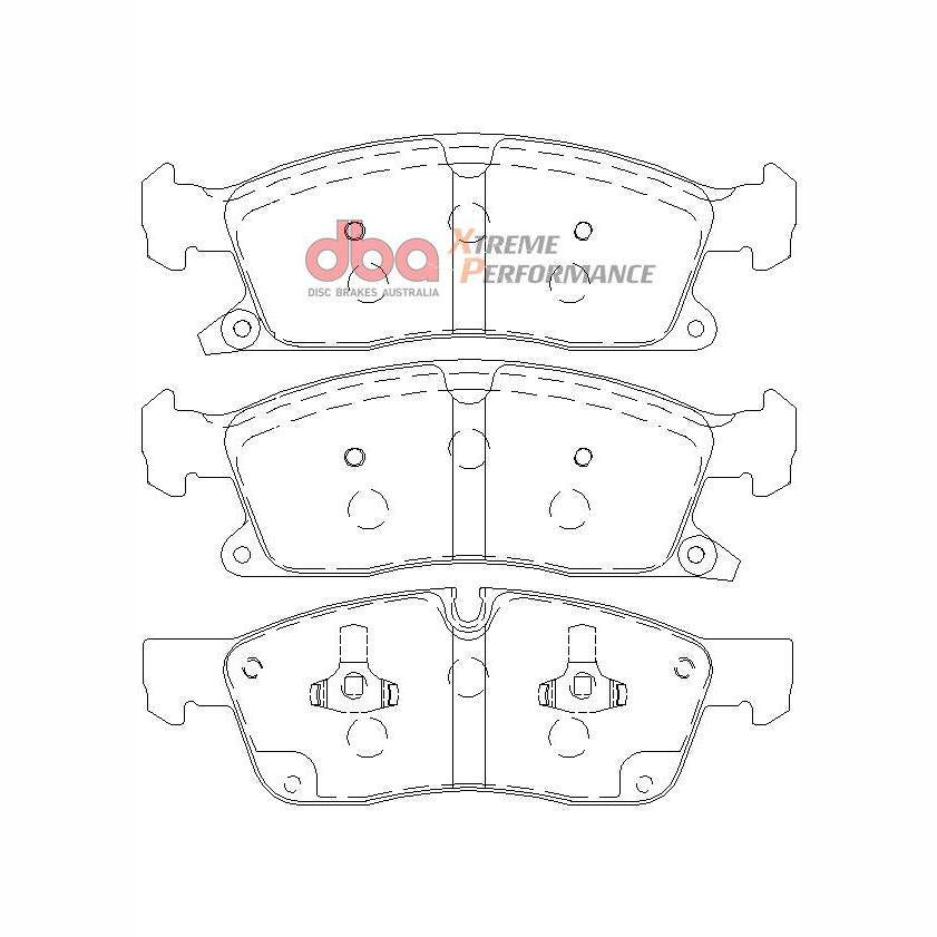 DBA DB2216XP High Performance Brake Pad Set