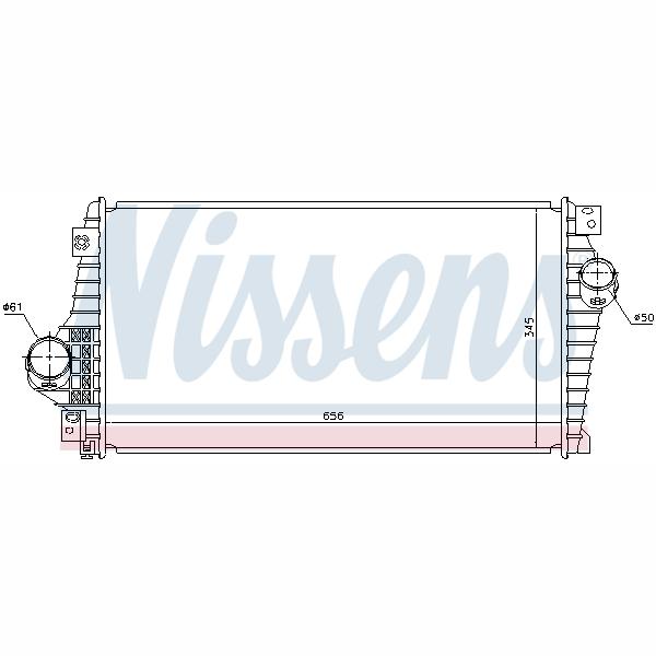NISSENS NIS96399 Charge Air Cooler