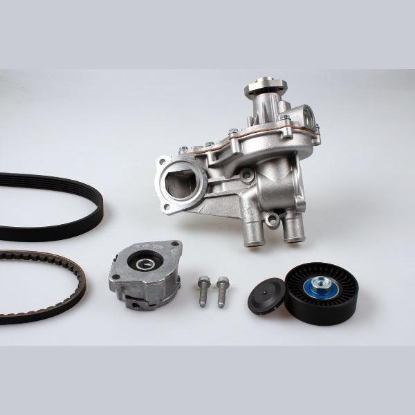 HEPU PK05138 Water Pump + V-Ribbed Belt Kit