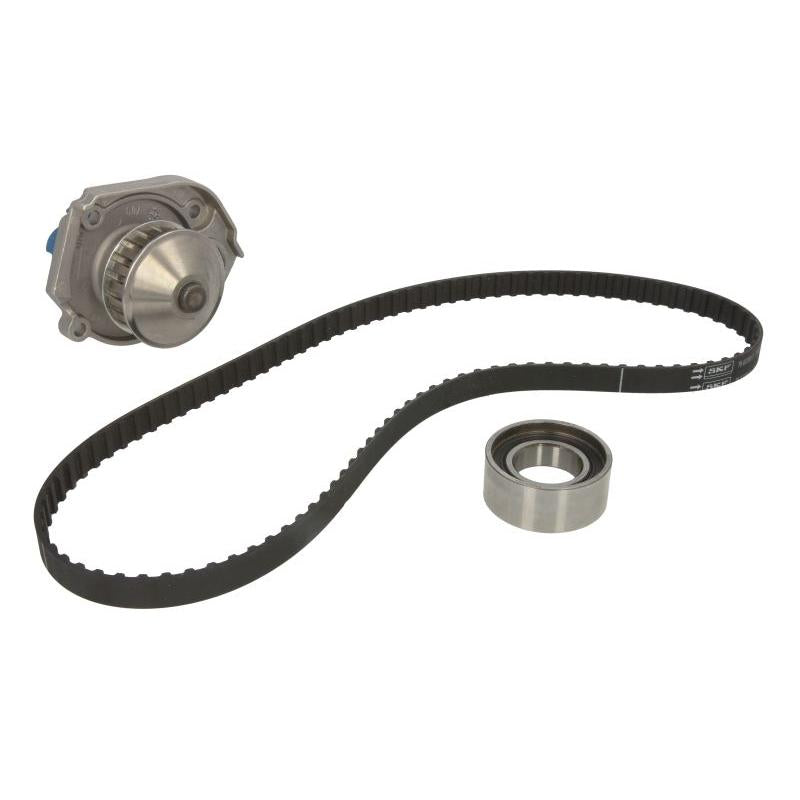 SKF Water Pump And Timing Belt Kit With Gaskets VKMC 03314 Height - View #2