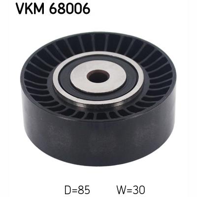 SKF VKM68006 V-Ribbed Belt Deflection/Guide Pulley