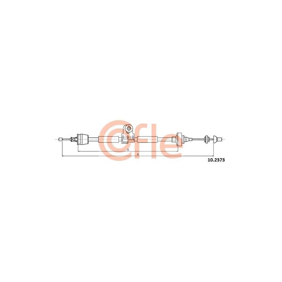Cofle Bh.Ty016 Brake Hose for Toyota Yaris