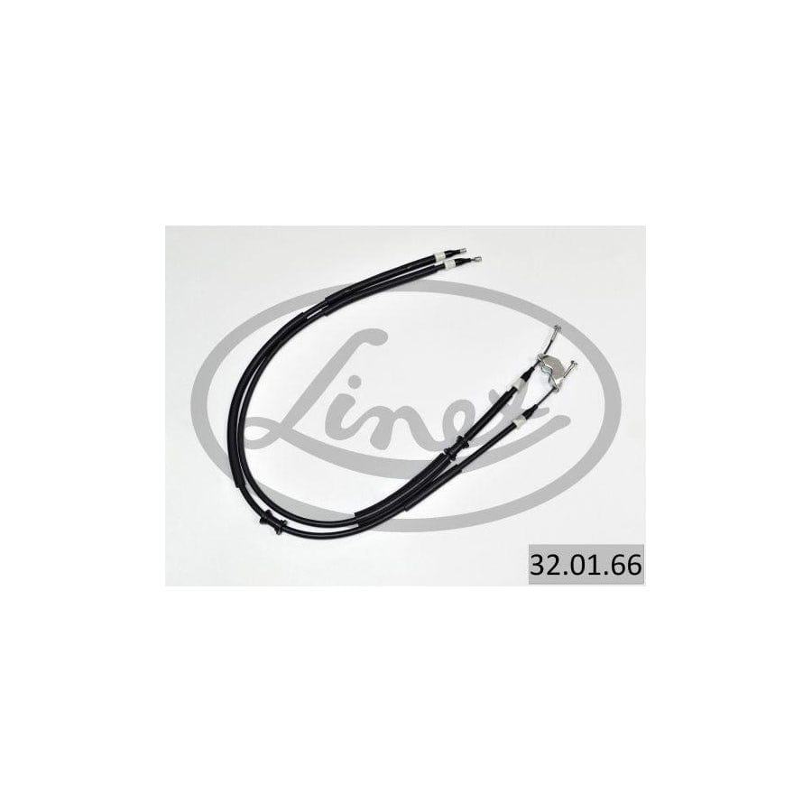 Linex 32.01.66 Cable, Service Brake for Opel Astra