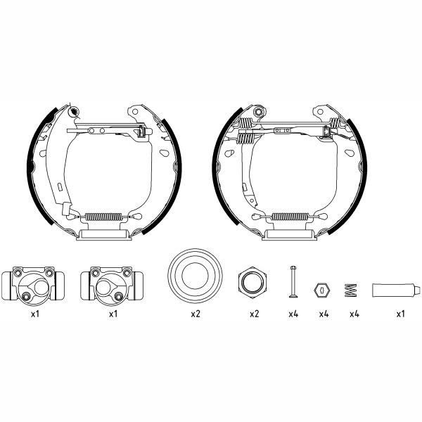 TRW MOTO BHV255E Brake Caliper