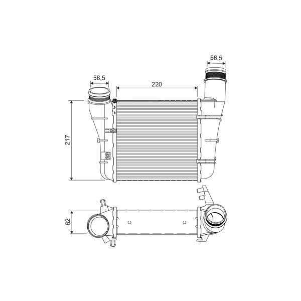 VALEO VAL818757 Charge Air Cooler