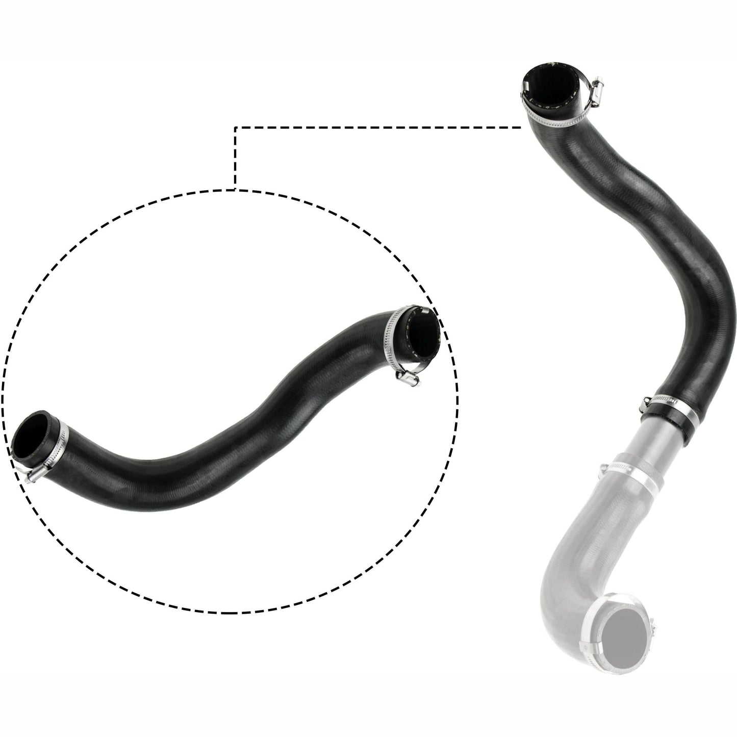 GATES GAT09-0621 Charge Air Hose