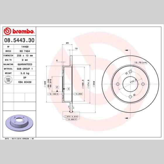 FEBI BILSTEIN FE107229 Disc Brake Caliper Repair Kit