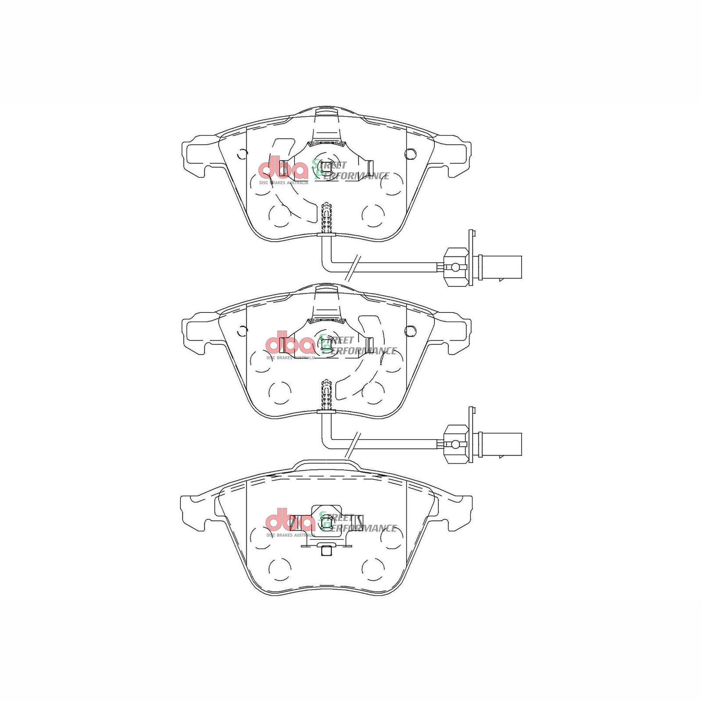DBA DB2210SP High Performance Brake Pad Set