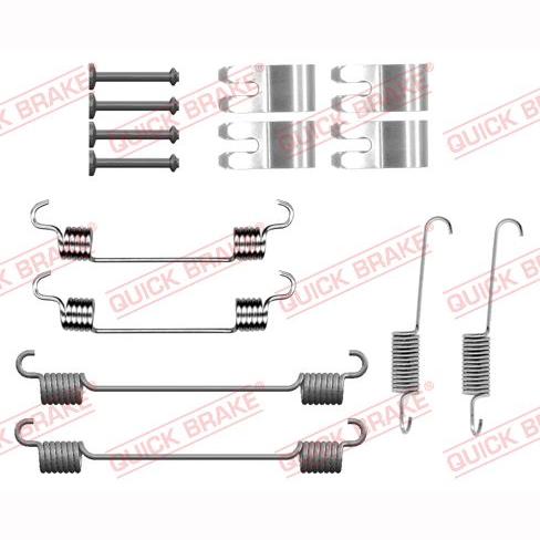 QUICK BRAKE QB105-0754 Brake Shoes Accessory Kit