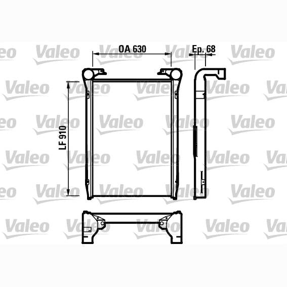 VALEO VAL816979 Charge Air Cooler