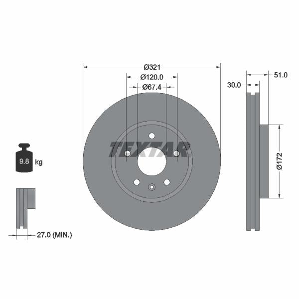 TRW MOTO ST1160 Brake Caliper Guide Sleeve Kit