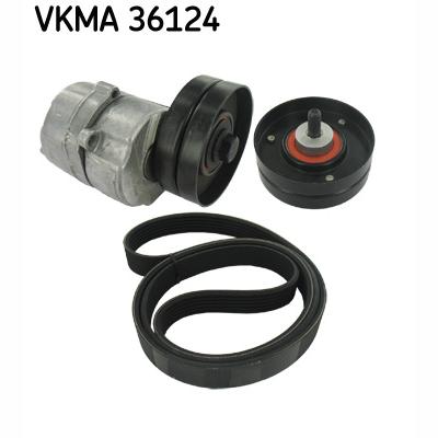 SKF VKMA36124 V-Ribbed Belt Set