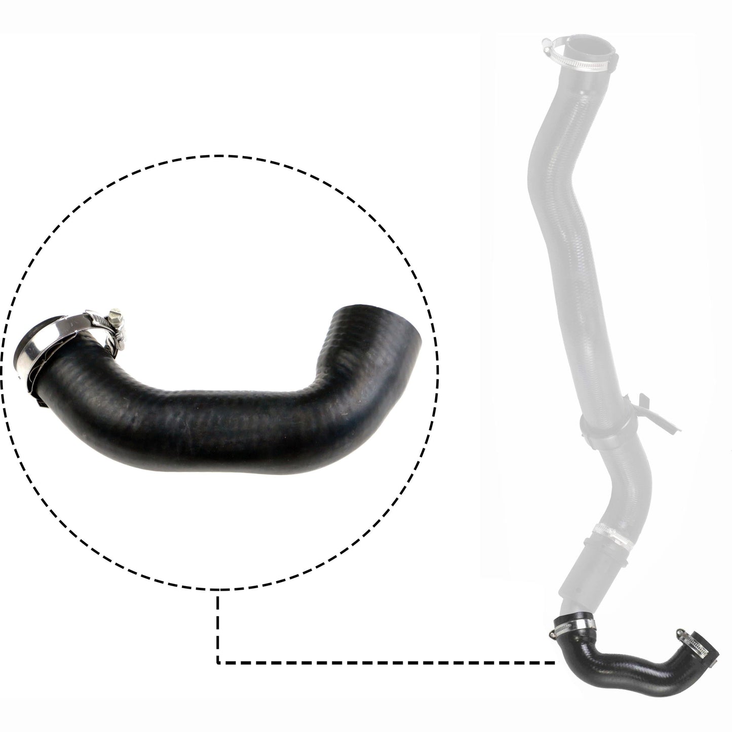 GATES GAT09-0810 Charge Air Hose