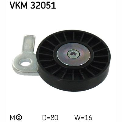 SKF VKM32051 V-Ribbed Belt Tensioner Pulley