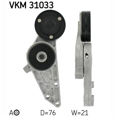 SKF VKM31033 V-Ribbed Belt Tensioner Pulley