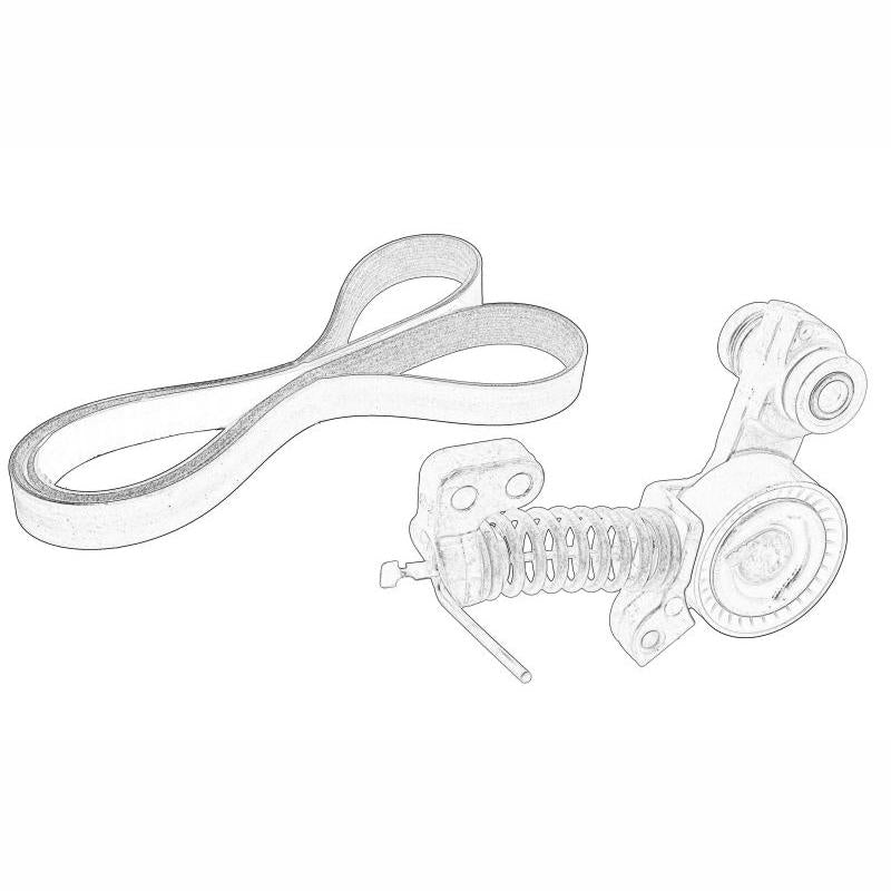 OE VOLVO 31480361 V-Ribbed Belt Set