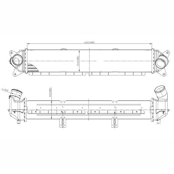 NRF NRF309060 Intercooler