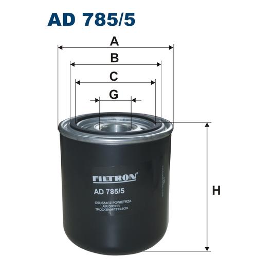 FILTRON AD785/5 Compressed-Air System Air Dryer