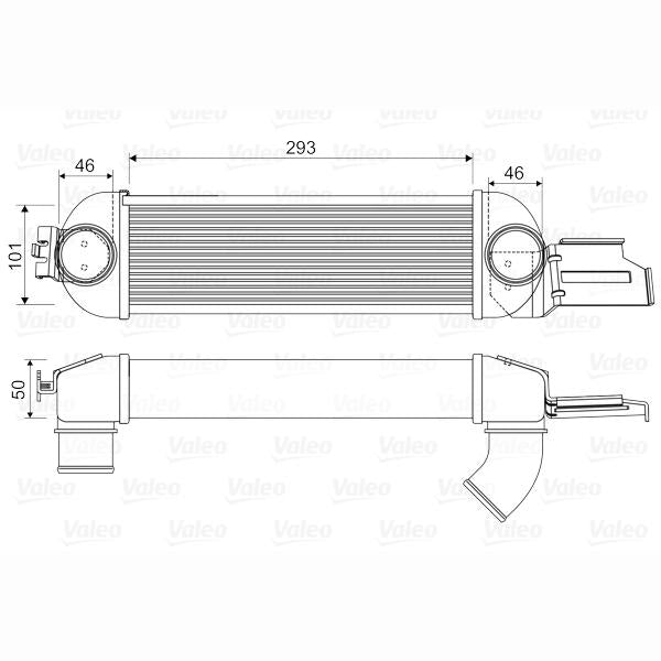 VALEO VAL818355 Charge Air Cooler