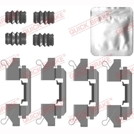 QUICK BRAKE QB109-0111 Disc Brake Pad Accessory Kit