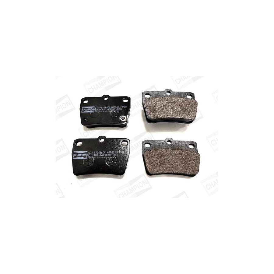 Champion 572488Ch Brake Pad Set for Toyota Rav4