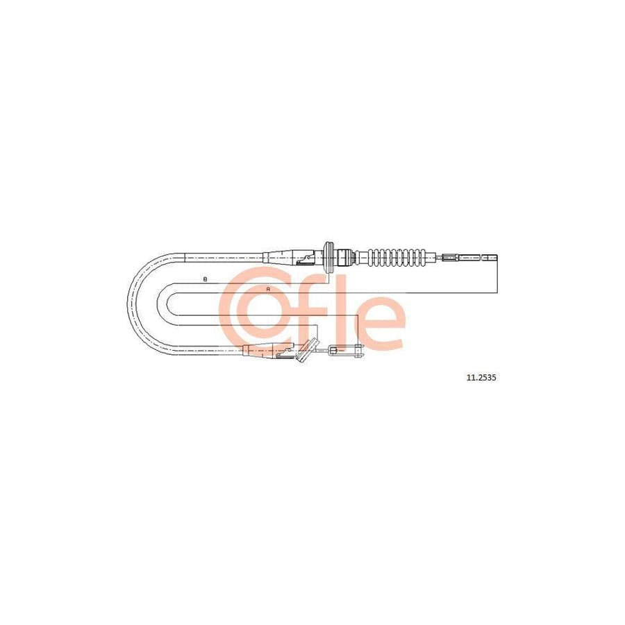 Cofle 11.2535 Clutch Cable