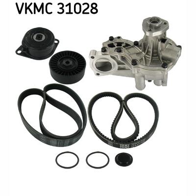 SKF VKMC31028 Water Pump + V-Ribbed Belt Kit