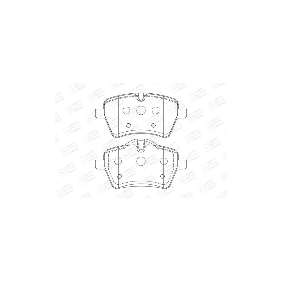 Champion 573234Ch Brake Pad Set
