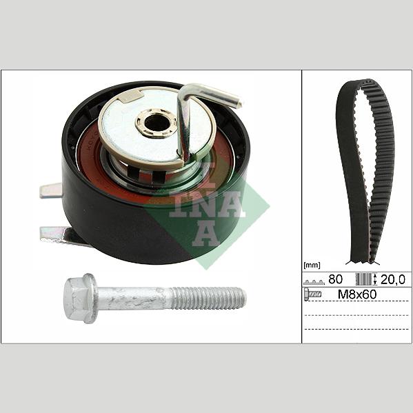 INA 530069210 Timing Belt Set