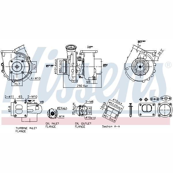 NISSENS NIS93697 Turbocharger