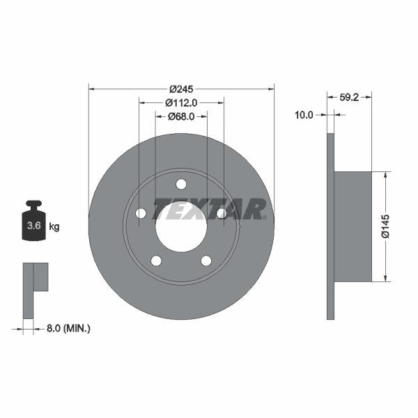 MEYLE 1006980006 Brake Caliper Guide Sleeve Kit