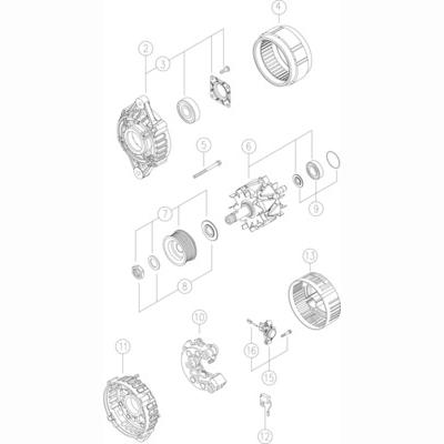 MAHLE MG340 Alternator
