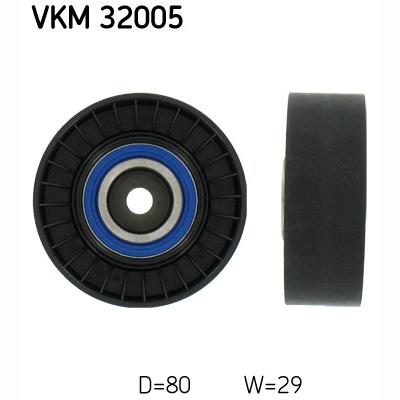 SKF VKM32005 V-Ribbed Belt Deflection/Guide Pulley