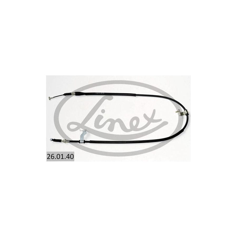 Linex 26.01.40 Cable, Service Brake for Mazda 323F V Hatchback (Ba)