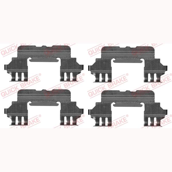 QUICK BRAKE QB109-1860 Disc Brake Pad Accessory Kit