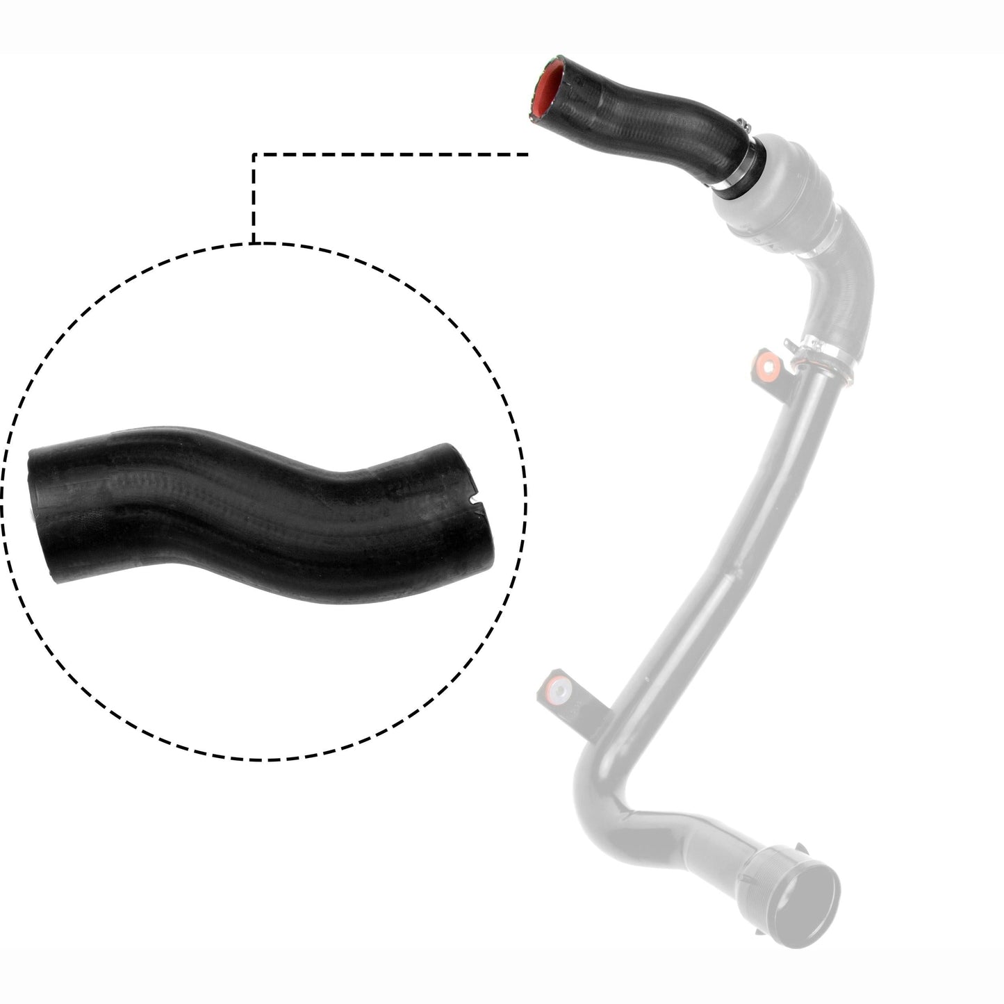 GATES GAT09-1472 Charge Air Hose