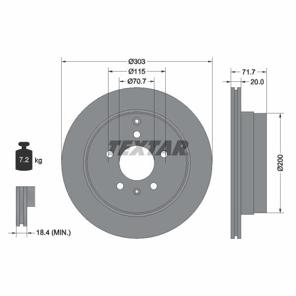 QUICK BRAKE QB113-1458X Brake Caliper Guide Sleeve Kit
