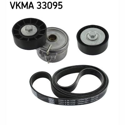 SKF VKMA33095 V-Ribbed Belt Set
