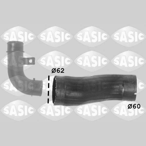 SASIC SAS3330027 Charge Air Hose